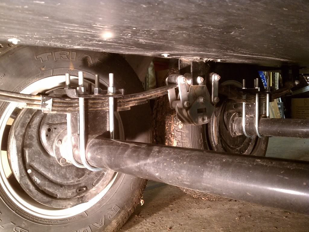 Open Roads Forum Best way to lift a trailer for bigger tires?